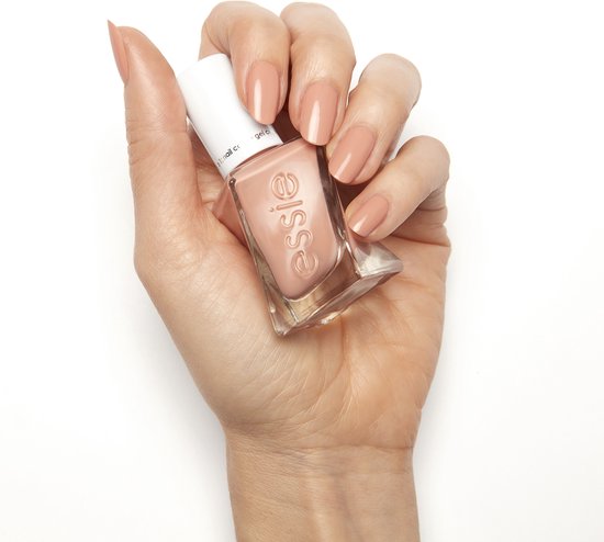 Essie Gel Couture nagellak - 30 Sew Me - glanzend gel effect - 13,5 ml - Beige