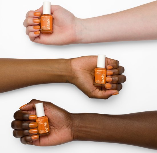 essie Nail Art Studio nagellak - jelly gloss 120 apricot - 13 ml - Oranje