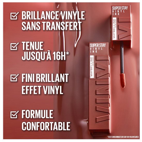 Maybelline SuperStay Vinyl Ink liquid lipstick - 105 Golden