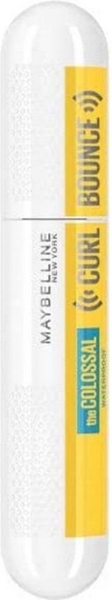 Maybelline New York Colossal Curl Bounce mascara - mega volume waterproof - Very Black - 10 ml