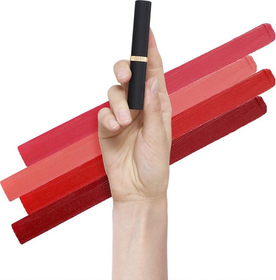 L'Oréal Paris Color Riche Intense Volume Matte lipstick - 482 Le Mauve Indomptable - with hyaluronic acid and argan oil - 1.8 g