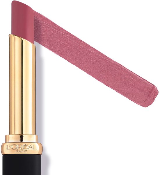 L'Oréal Paris Color Riche Intense Volume Matte lipstick - 482 Le Mauve Indomptable - with hyaluronic acid and argan oil - 1.8 g