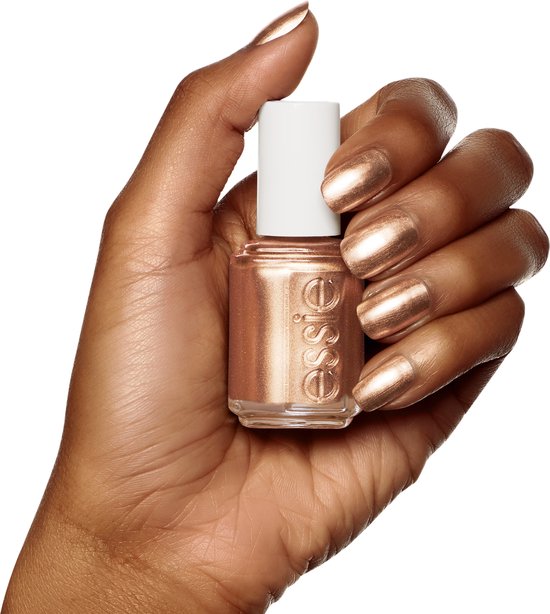 essie nagellak - original 613 Penny Talk - metallic - 13,5 ml - Bruin