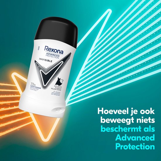 Rexona deodorant stick - anti-transpirant invisible - 50 ml