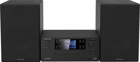 Kenwood M-9500SB micro hifi-systeem - smart - WiFi - Zwart