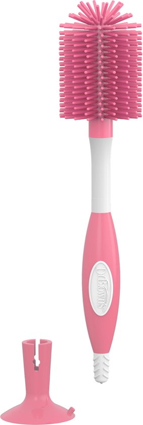 Dr. Brown's bottle brush - silicone - Pink