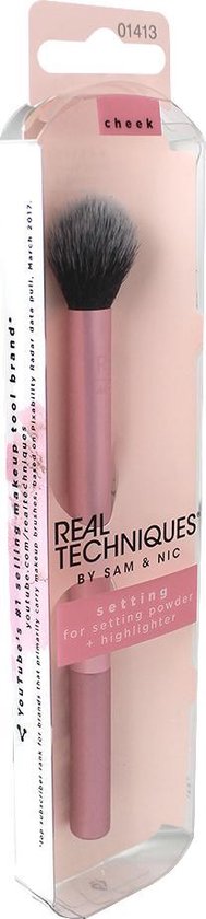 Real Techniques make-upkwast - Setting Brush