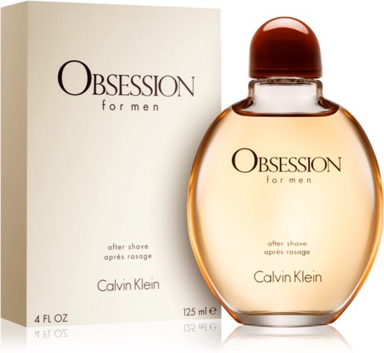 Calvin Klein Obsession aftershave - splash - 125 ml