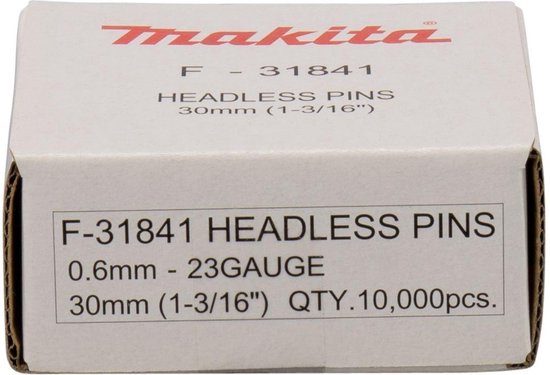 Makita F-31841 pin - gegalvaniseerd 30 mm