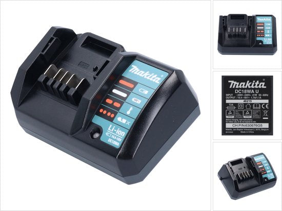 Makita acculader - DC18WA - 14,4V G-serie Li-Ion