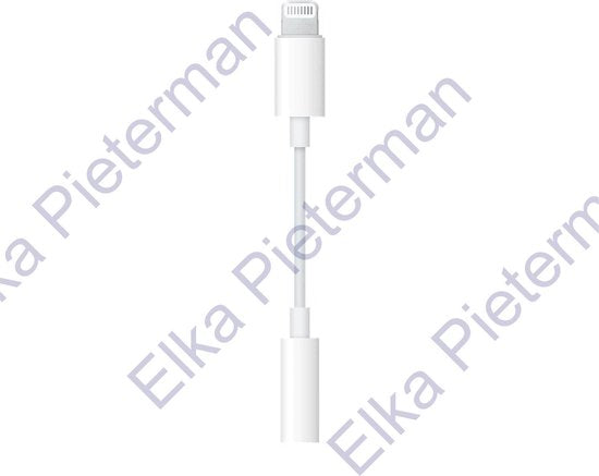 Apple adapter - Lightning naar 3,5 mm koptelefoonaansluiting
