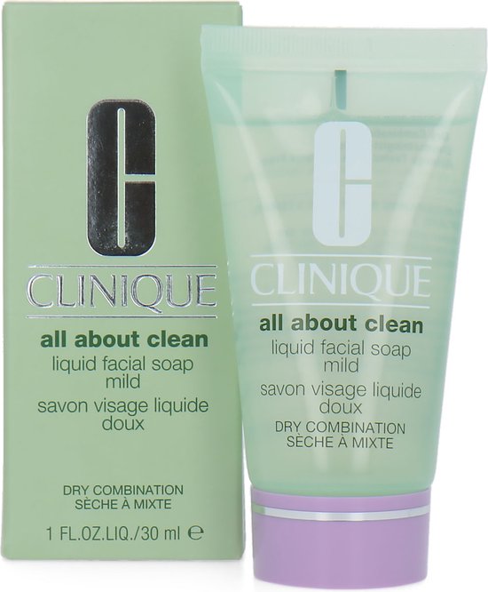 Clinique All About Clean liquid facial soap - mild - 30 ml