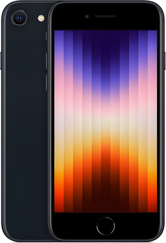 Apple iPhone SE - 2022 - 64 GB - Zwart