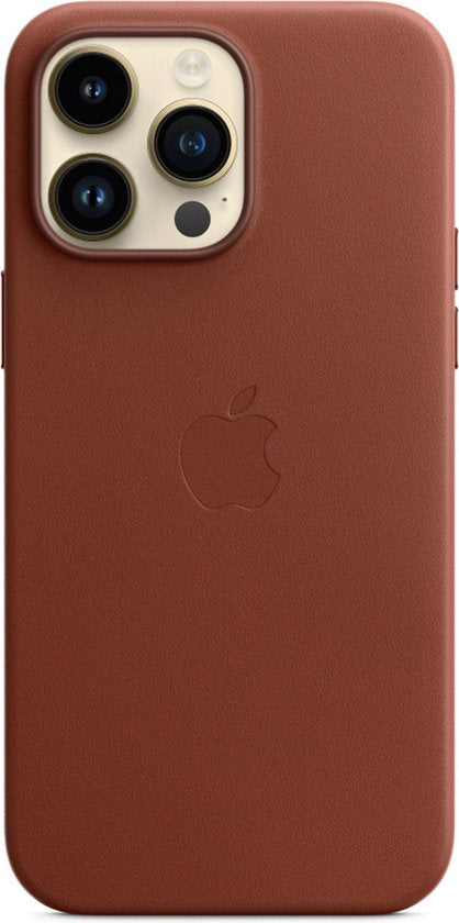 Apple iPhone 14 Pro Max hoesje - leer MagSafe - Ombre