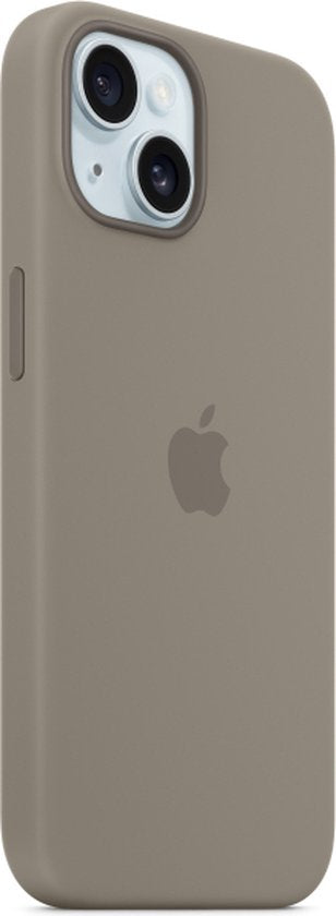 Apple iPhone 15 Plus silicone case - MagSafe - Clay