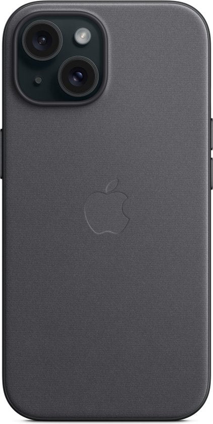 Apple Case - iPhone 15 MagSafe FineWoven - Black
