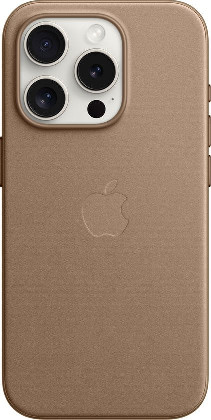 Apple iPhone 15 Pro hoesje - FineWoven MagSafe - Taupe