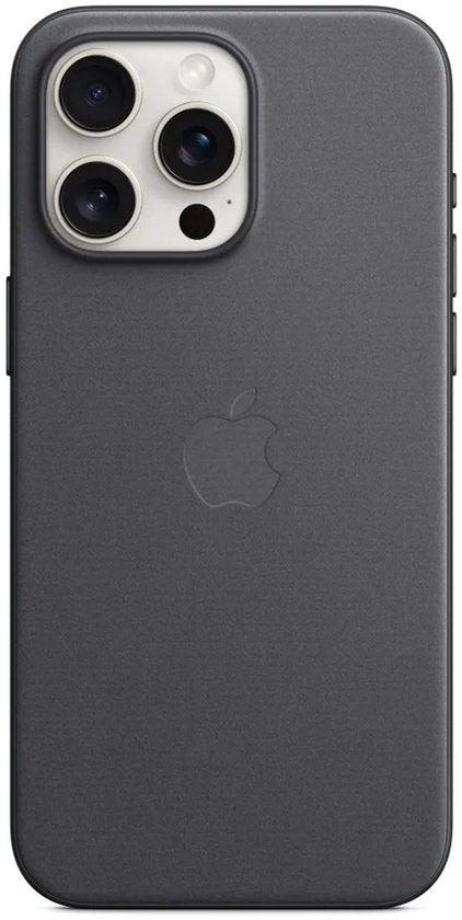 Apple iPhone 15 Pro Max hoesje - FineWoven MagSafe - Zwart
