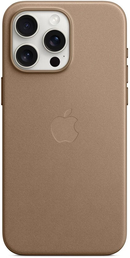 Apple iPhone 15 Pro Max FineWoven hoesje - MagSafe - Taupe