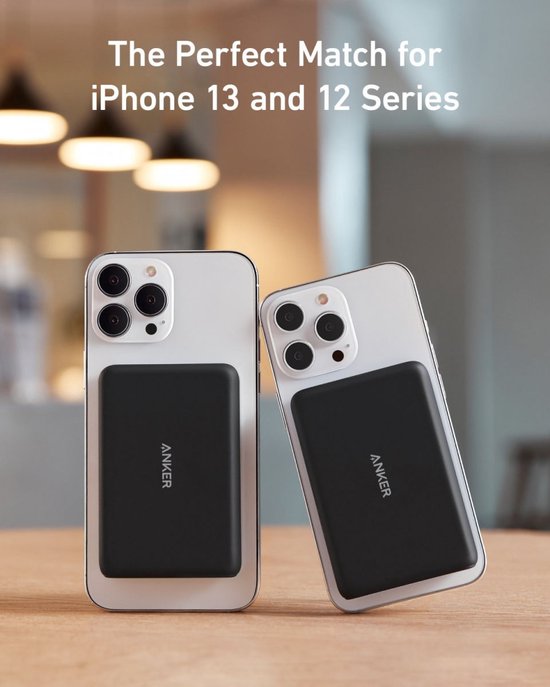 Anker PowerCore Mag Go powerbank - 5K - Zwart