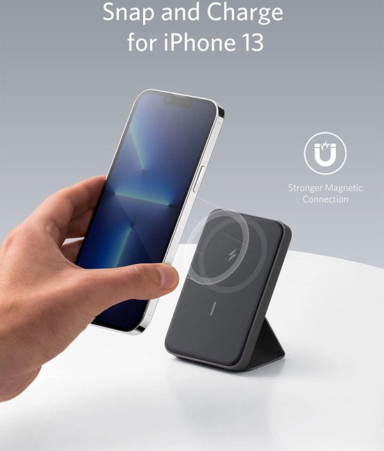 Anker PowerCore Mag Go powerbank - 5K - Zwart