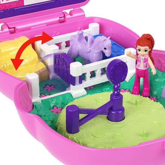Polly Pocket speelset - Pony Rodeo