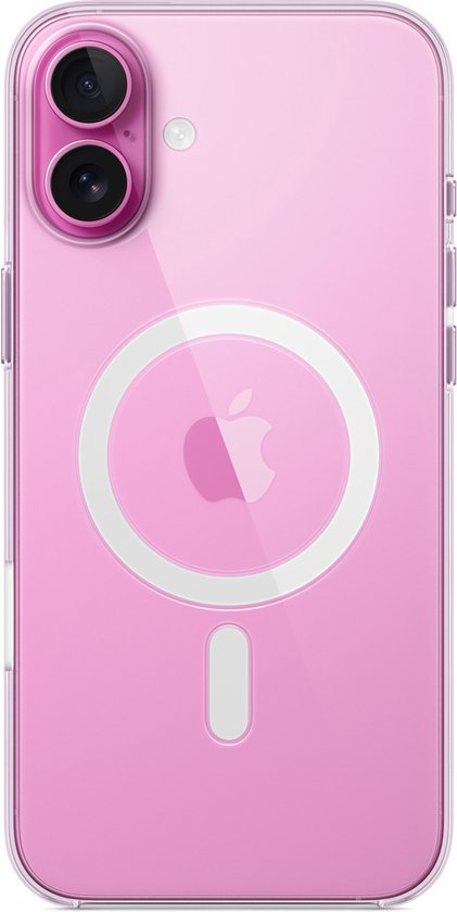 Apple hoesje - MagSafe - iPhone 16 Plus - Transparant