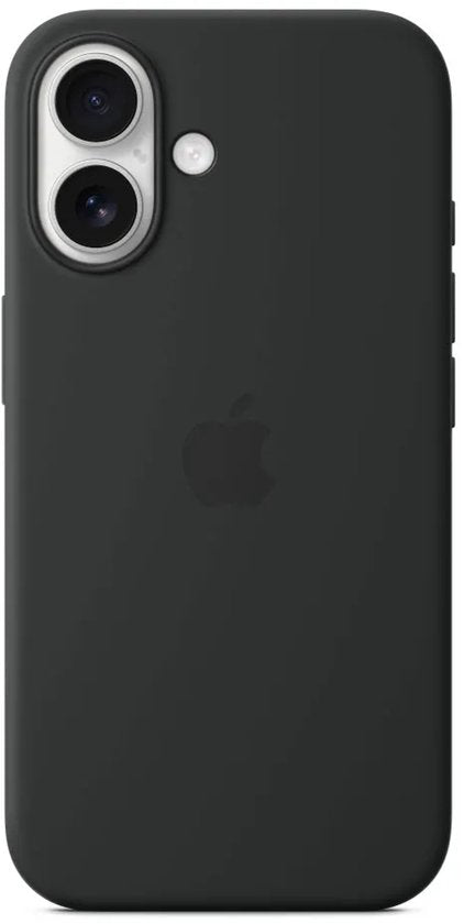Apple siliconen hoesje - MagSafe iPhone 16 - Zwart