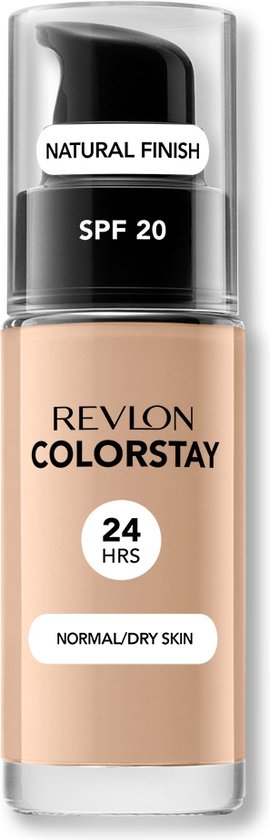 Revlon Colorstay Foundation - met pomp - droge huid - 180 Sand Beige