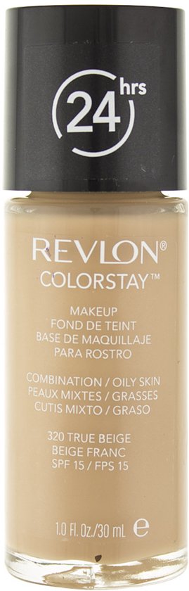 Revlon Colorstay foundation met pomp - vette huid - 320 True Beige