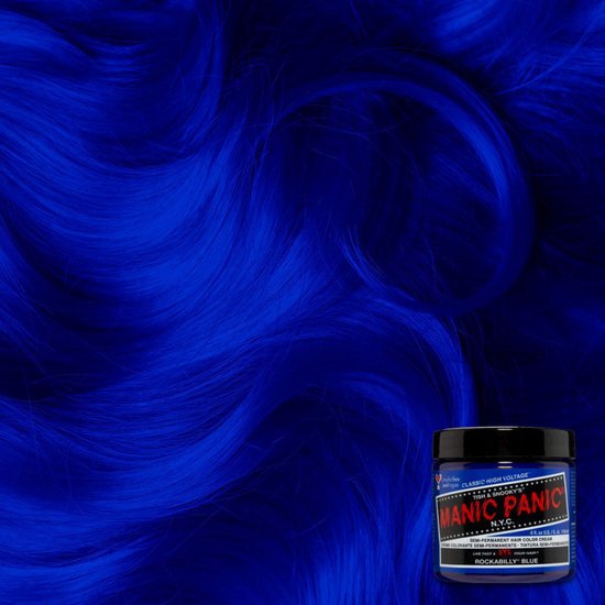 Manic Panic haarverf - semi-permanent - Classic - Rockabilly Blue