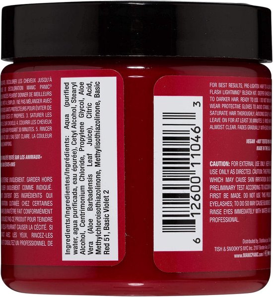 Manic Panic haarverf - semi-permanent Classic - Cleo Rose roze