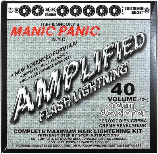 Manic Panic Flashlightning haarbleekmiddel kit - 40 volume