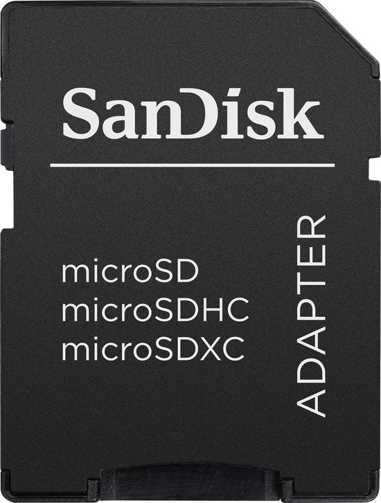 SanDisk Ultra Micro SDHC - UHS1 A1 met adapter - 32 GB
