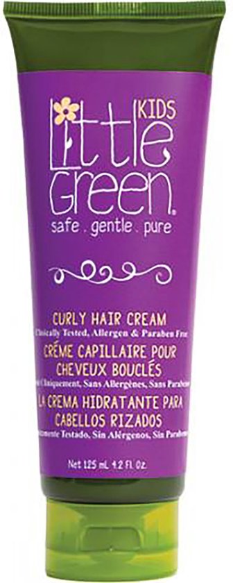 Little Green Kids curly hair cream - krullend haar - 125 ml