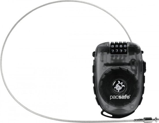 Pacsafe Retractasafe 250 kabelslot - anti-diefstal 4-cijferig - Bruin