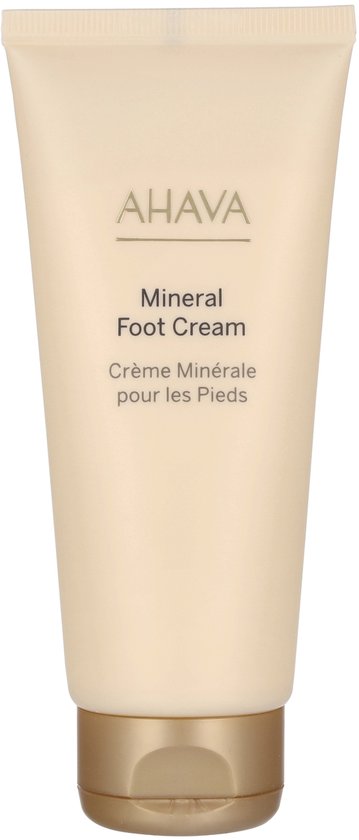 AHAVA mineraal voetcrème - hydraterend & voedend voor droge voeten - vegan - 100 ml
