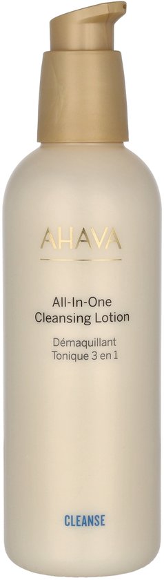 AHAVA reinigende lotion - verwijdert make-up en oogmake-up - vegan - alcohol- en parabenenvrij - 250 ml
