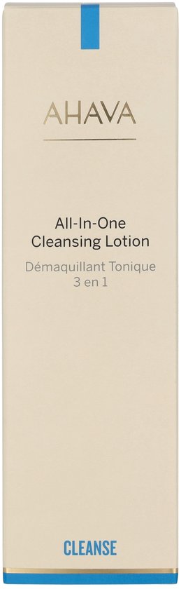 AHAVA reinigende lotion - verwijdert make-up en oogmake-up - vegan - alcohol- en parabenenvrij - 250 ml