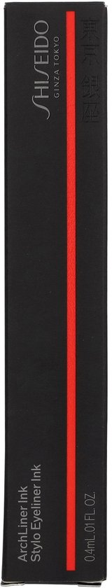 Shiseido ArchLiner Ink eyeliner - waterproof - 01 Shibui Black