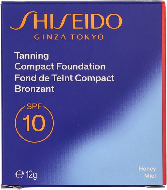 Shiseido Tanning Compact foundation - 12 gr - Honey Miel