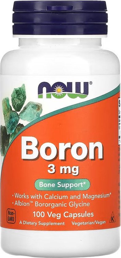 Boron capsules - 3 mg - 100 stuks