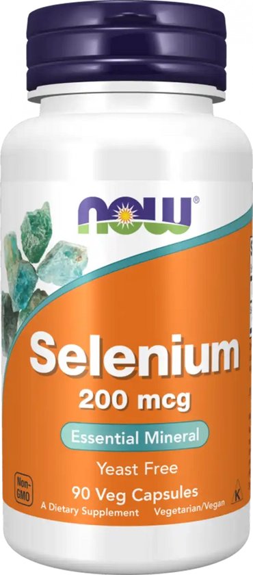 Now selenium capsules - 200 mcg - 90 stuks