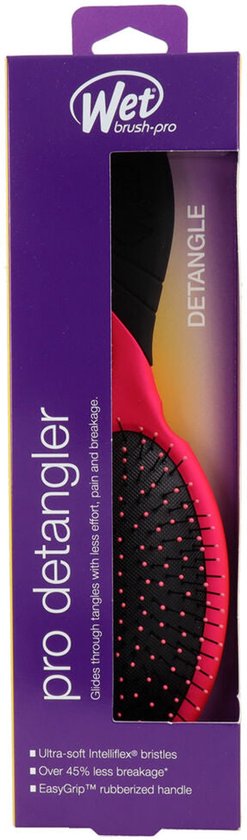 WetBrush PRO detangler borstel - IntelliFlex borstelharen - Pink