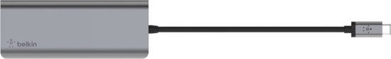 Belkin USB-C hub 6-in-1 - 4K HDMI - gigabit ethernet - 100 W PD opladen