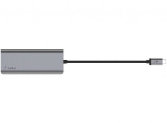Belkin USB-C hub 6-in-1 - 4K HDMI - gigabit ethernet - 100 W PD opladen
