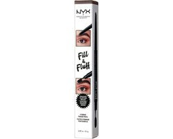NYX Professional Makeup Fill & Fluff wenkbrauwpotlood - pomade - FFEP04 Chocolate - 0,2 g