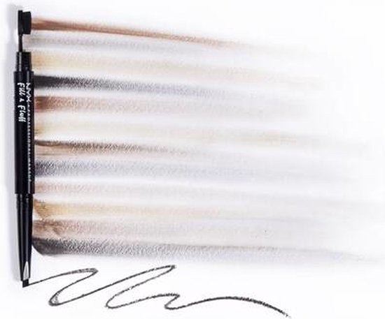 NYX Professional Makeup Fill & Fluff wenkbrauwpotlood - pomade - FFEP04 Chocolate - 0,2 g