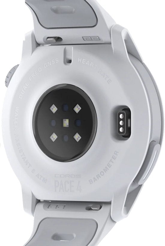 COROS Pace 4 sports watch - silicone - 43 mm - White