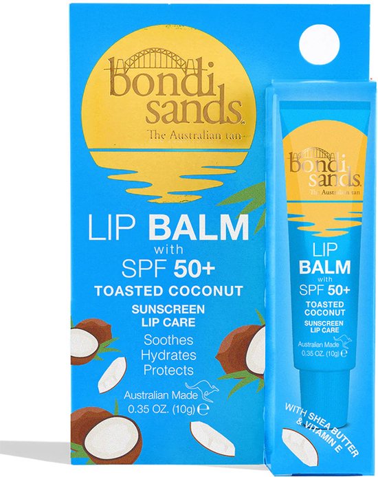 Bondi Sands lipbalsem - SPF 50+ - Toasted Coconut